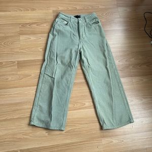 ASOS wide leg corduroy pant